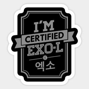 I'M CERTIFIED EXO EXO-L Sticker